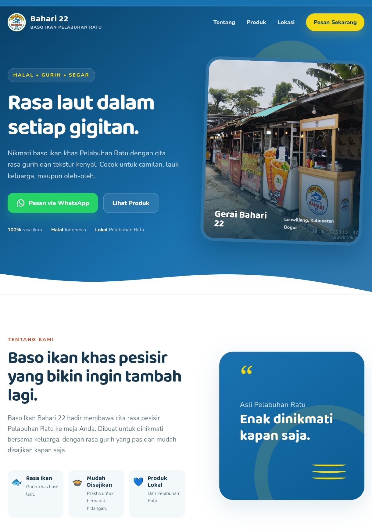 Bakso ikan Bahari22